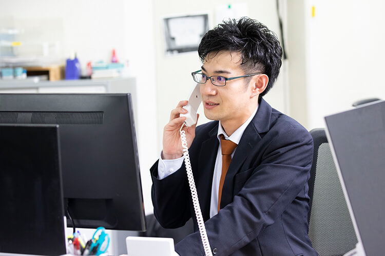 求人担当より連絡